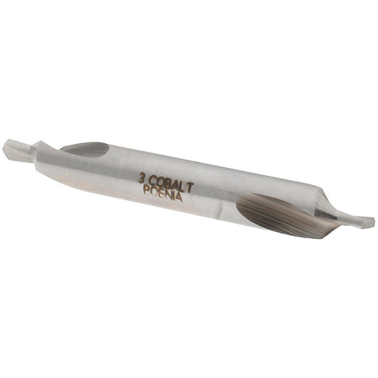 Value Collection BC10P0003 Combination Drill & Countersink #3, 1/4" Body Dia, Cobalt