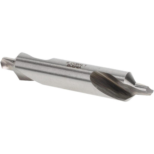 Value Collection BC11P0006 Combination Drill & Countersink #6, 1/2" Body Dia, Cobalt
