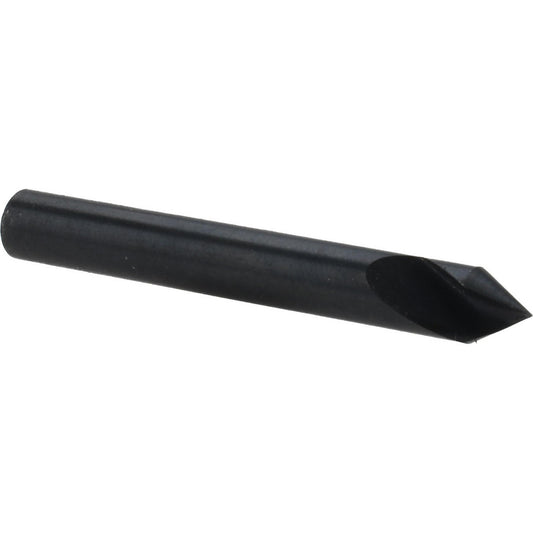 M.A. Ford 61018701 Countersink 3/16" Head Dia, 60.00 deg Included Angle, 1 Flute, High-Speed Steel, Right Hand Cut