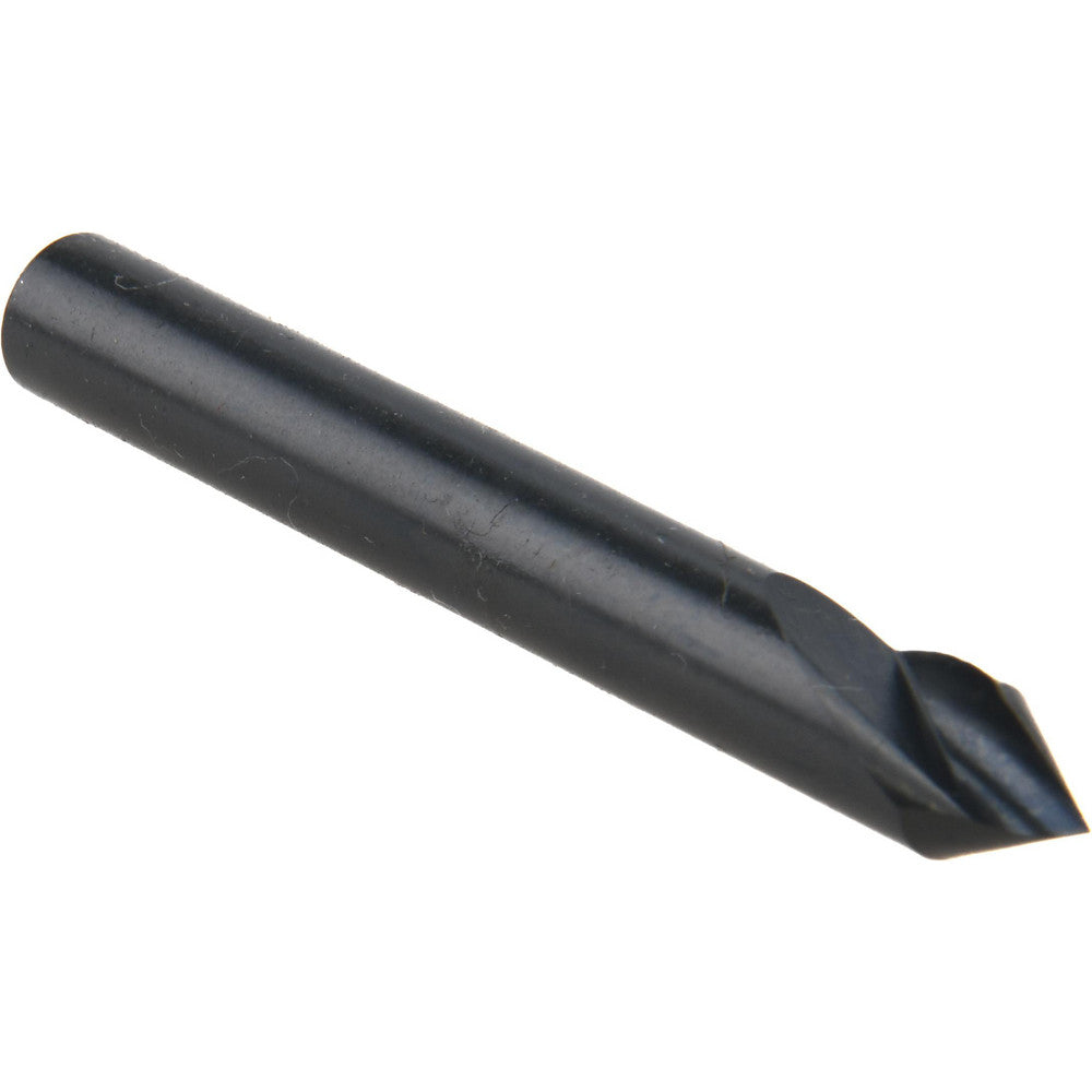 M.A. Ford 61025001 Countersink 1/4" Head Dia, 60.00 deg Included Angle, 1 Flute, High-Speed Steel, Right Hand Cut
