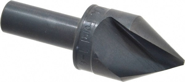 M.A. Ford 61100001 Countersink 1" Head Dia, 60.00 deg Included Angle, 1 Flute, High-Speed Steel, Right Hand Cut