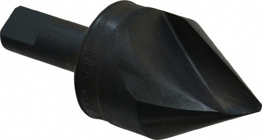 M.A. Ford 61125001 Countersink 1-1/4" Head Dia, 60.00 deg Included Angle, 1 Flute, High-Speed Steel, Right Hand Cut