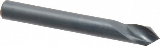 M.A. Ford 61025002 Countersink 1/4" Head Dia, 82.00 deg Included Angle, 1 Flute, High-Speed Steel, Right Hand Cut