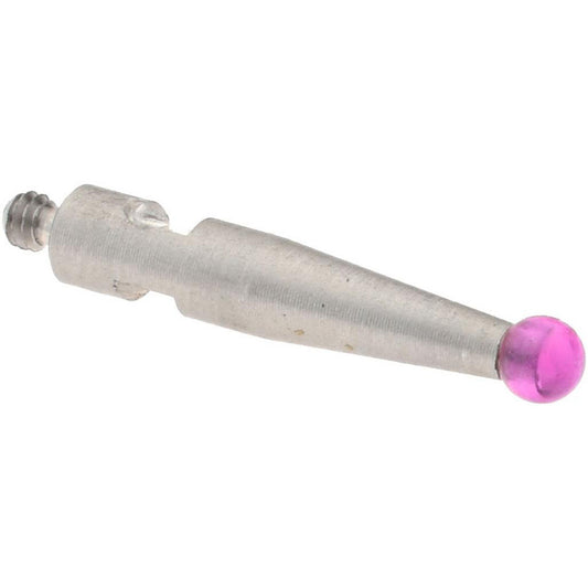 SPI Z6300 Test Indicator Ball Contact Point 1/2" Contact Point Length, Ruby