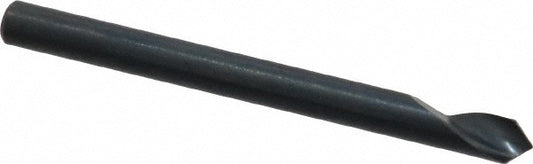 M.A. Ford 61012503 Countersink 1/8" Head Dia, 90.00 deg Included Angle, 1 Flute, High-Speed Steel, Right Hand Cut