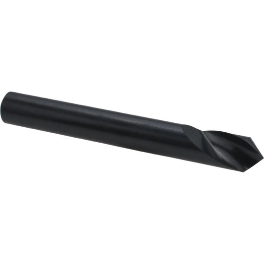 M.A. Ford 61025003 Countersink 1/4" Head Dia, 90.00 deg Included Angle, 1 Flute, High-Speed Steel, Right Hand Cut