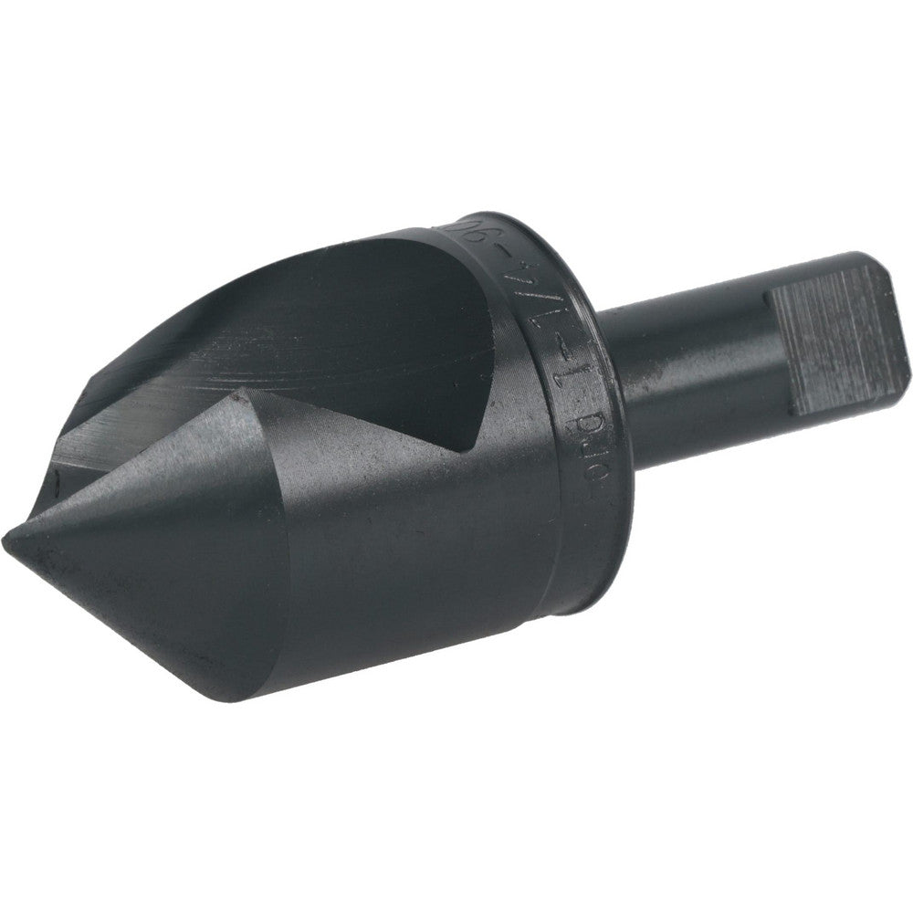 M.A. Ford 61125003 Countersink 1-1/4" Head Dia, 90.00 deg Included Angle, 1 Flute, High-Speed Steel, Right Hand Cut