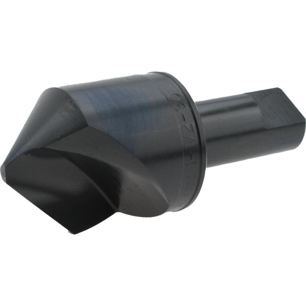 M.A. Ford 61150003 Countersink 1-1/2" Head Dia, 90.00 deg Included Angle, 1 Flute, High-Speed Steel, Right Hand Cut