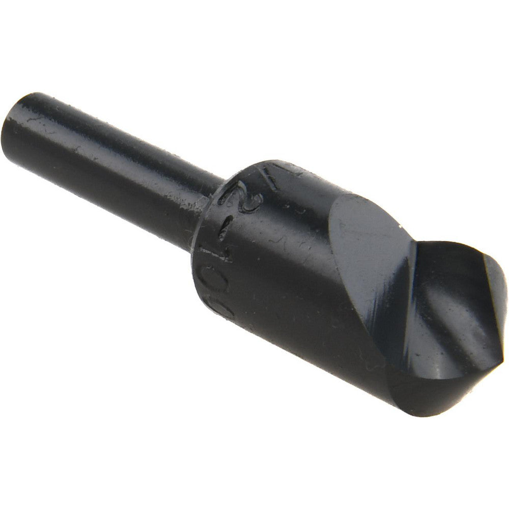 M.A. Ford 61050004 Countersink 1/2" Head Dia, 100.00 deg Included Angle, 1 Flute, High-Speed Steel, Right Hand Cut