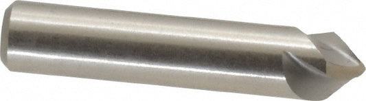 M.A. Ford 92025002 Countersink 1/4" Head Dia, 82.00 deg Included Angle, 3 Flute, High-Speed Steel, Right Hand Cut