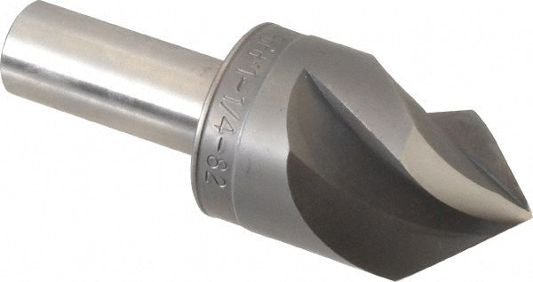 M.A. Ford 92125002 Countersink 1-1/4" Head Dia, 82.00 deg Included Angle, 3 Flute, High-Speed Steel, Right Hand Cut