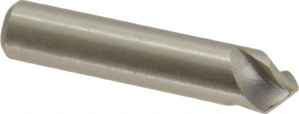 M.A. Ford 92025003 Countersink 1/4" Head Dia, 90.00 deg Included Angle, 3 Flute, High-Speed Steel, Right Hand Cut