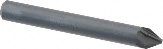 M.A. Ford 79018701 Countersink 3/16" Head Dia, 60.00 deg Included Angle, 6 Flute, High-Speed Steel, Right Hand Cut