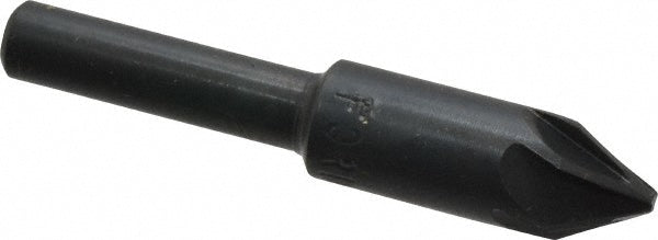 M.A. Ford 79037501 Countersink 3/8" Head Dia, 60.00 deg Included Angle, 6 Flute, High-Speed Steel, Right Hand Cut
