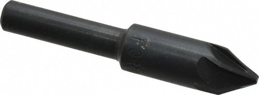 M.A. Ford 79037501 Countersink 3/8" Head Dia, 60.00 deg Included Angle, 6 Flute, High-Speed Steel, Right Hand Cut
