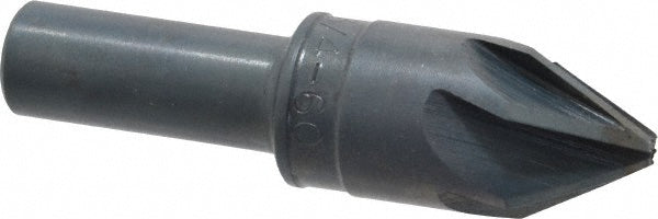 M.A. Ford 79075001 Countersink 3/4" Head Dia, 60.00 deg Included Angle, 6 Flute, High-Speed Steel, Right Hand Cut