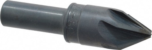 M.A. Ford 79075001 Countersink 3/4" Head Dia, 60.00 deg Included Angle, 6 Flute, High-Speed Steel, Right Hand Cut
