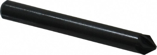 M.A. Ford 79025002 Countersink 1/4" Head Dia, 82.00 deg Included Angle, 6 Flute, High-Speed Steel, Right Hand Cut