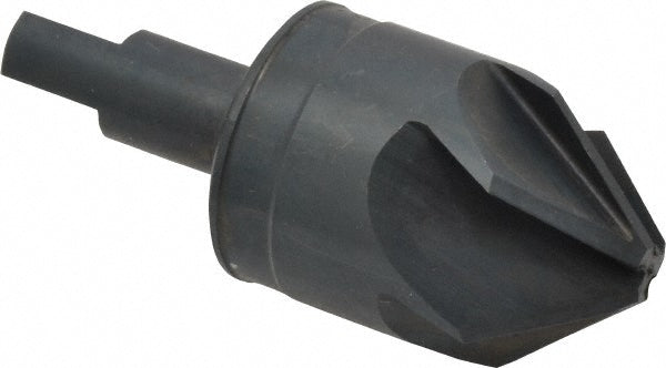 M.A. Ford 79125002 Countersink 1-1/4" Head Dia, 82.00 deg Included Angle, 6 Flute, High-Speed Steel, Right Hand Cut
