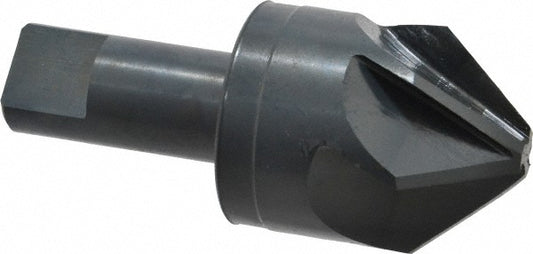 M.A. Ford 79150002 Countersink 1-1/2" Head Dia, 82.00 deg Included Angle, 6 Flute, High-Speed Steel, Right Hand Cut