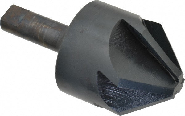 M.A. Ford 79250002 Countersink 2-1/2" Head Dia, 82.00 deg Included Angle, 6 Flute, High-Speed Steel, Right Hand Cut