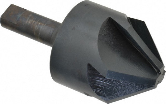 M.A. Ford 79250002 Countersink 2-1/2" Head Dia, 82.00 deg Included Angle, 6 Flute, High-Speed Steel, Right Hand Cut