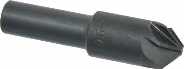 M.A. Ford 79050003 Countersink 1/2" Head Dia, 90.00 deg Included Angle, 6 Flute, High-Speed Steel, Right Hand Cut