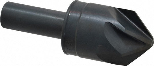 M.A. Ford 79100003 Countersink 1" Head Dia, 90.00 deg Included Angle, 6 Flute, High-Speed Steel, Right Hand Cut