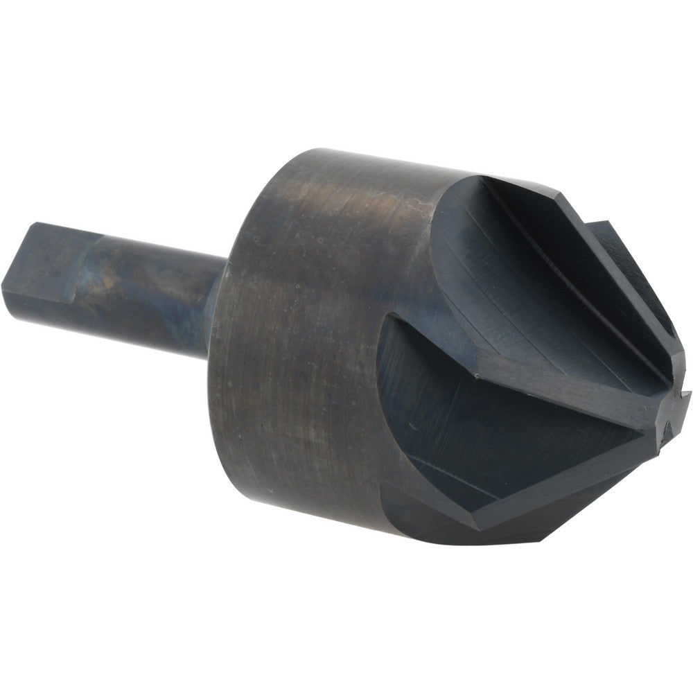 M.A. Ford 79250003 Countersink 2-1/2" Head Dia, 90.00 deg Included Angle, 6 Flute, High-Speed Steel, Right Hand Cut