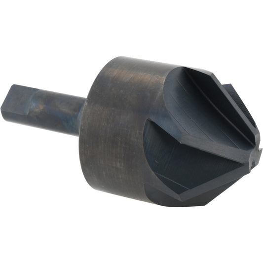 M.A. Ford 79250003 Countersink 2-1/2" Head Dia, 90.00 deg Included Angle, 6 Flute, High-Speed Steel, Right Hand Cut