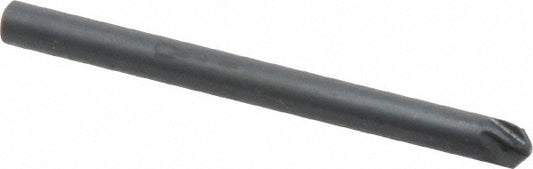 M.A. Ford 79012504 Countersink 1/8" Head Dia, 100.00 deg Included Angle, 6 Flute, High-Speed Steel, Right Hand Cut