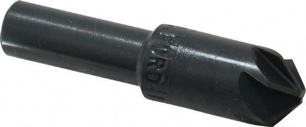 M.A. Ford 79050004 Countersink 1/2" Head Dia, 100.00 deg Included Angle, 6 Flute, High-Speed Steel, Right Hand Cut