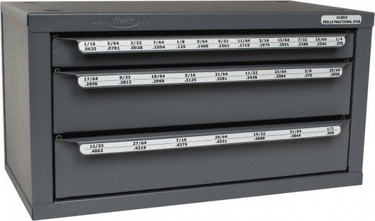 Huot 13015 1/16 to 1/2" Drill Bit Dispenser