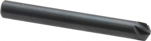 M.A. Ford 79018706 Countersink 3/16" Head Dia, 120.00 deg Included Angle, 6 Flute, High-Speed Steel, Right Hand Cut