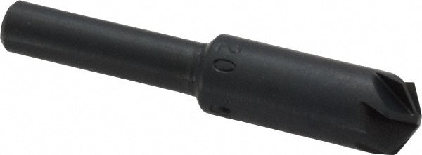 M.A. Ford 79037506 Countersink 3/8" Head Dia, 120.00 deg Included Angle, 6 Flute, High-Speed Steel, Right Hand Cut