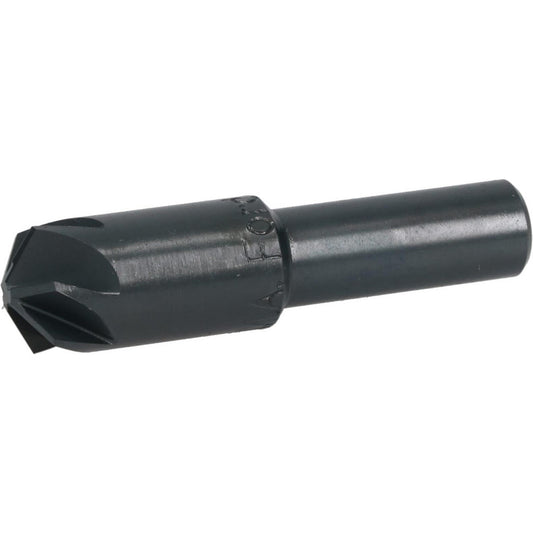 M.A. Ford 79050006 Countersink 1/2" Head Dia, 120.00 deg Included Angle, 6 Flute, High-Speed Steel, Right Hand Cut
