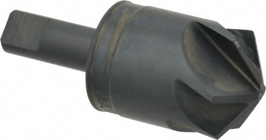 M.A. Ford 79125006 Countersink 1-1/4" Head Dia, 120.00 deg Included Angle, 6 Flute, High-Speed Steel, Right Hand Cut
