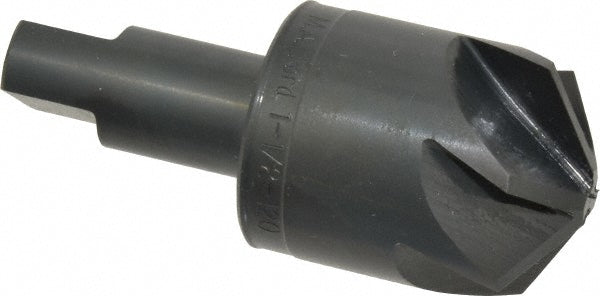 M.A. Ford 79150006 Countersink 1-1/2" Head Dia, 120.00 deg Included Angle, 6 Flute, High-Speed Steel, Right Hand Cut