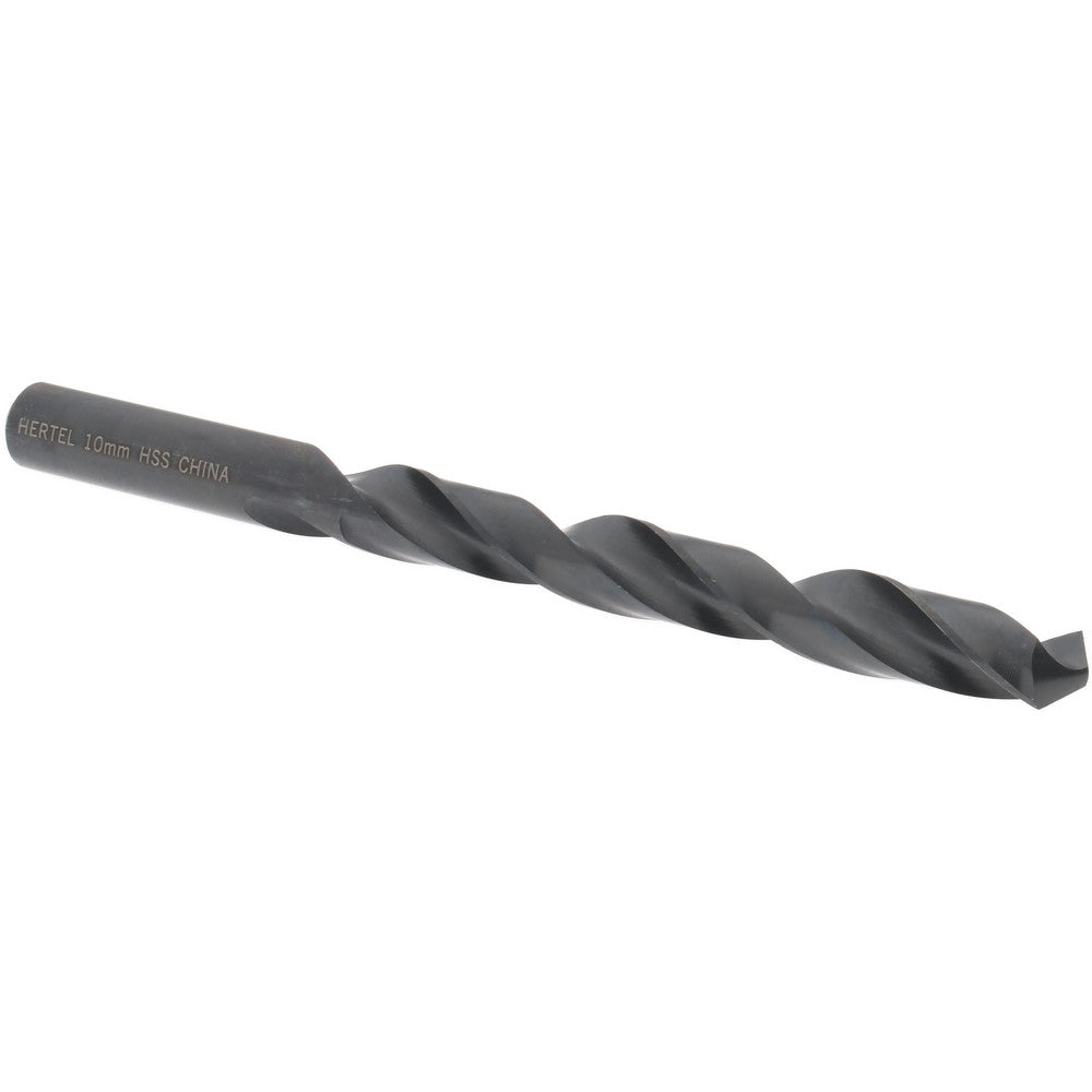 Hertel 301 10.00 Jobber Length Drill Bit 10.00 mm (0.3937) Dia, 118 deg, HSS