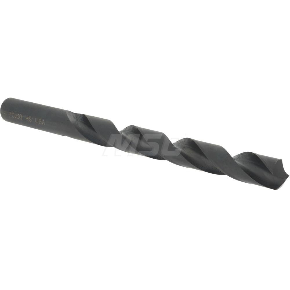 Hertel 301 10.60 Jobber Length Drill Bit 10.60 mm (0.4173) Dia, 118 deg, HSS