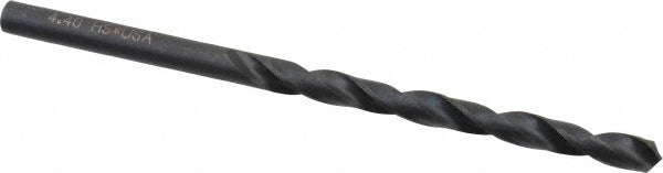 Hertel 301 4.40 Jobber Length Drill Bit 4.40 mm (0.1732) Dia, 118 deg, HSS