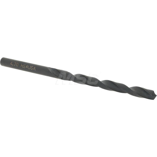 Hertel 301 4.70 Jobber Length Drill Bit 4.70 mm (0.1850) Dia, 118 deg, HSS