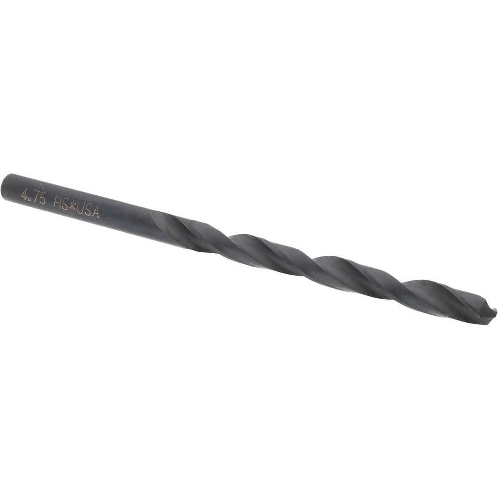 Hertel 301 4.75 Jobber Length Drill Bit 4.75 mm (0.1870) Dia, 118 deg, HSS