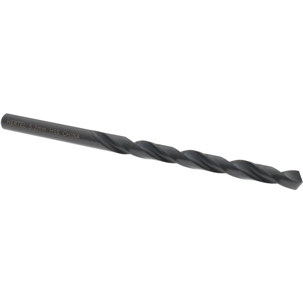 Hertel 301 5.20 Jobber Length Drill Bit 5.20 mm (0.2047) Dia, 118 deg, HSS