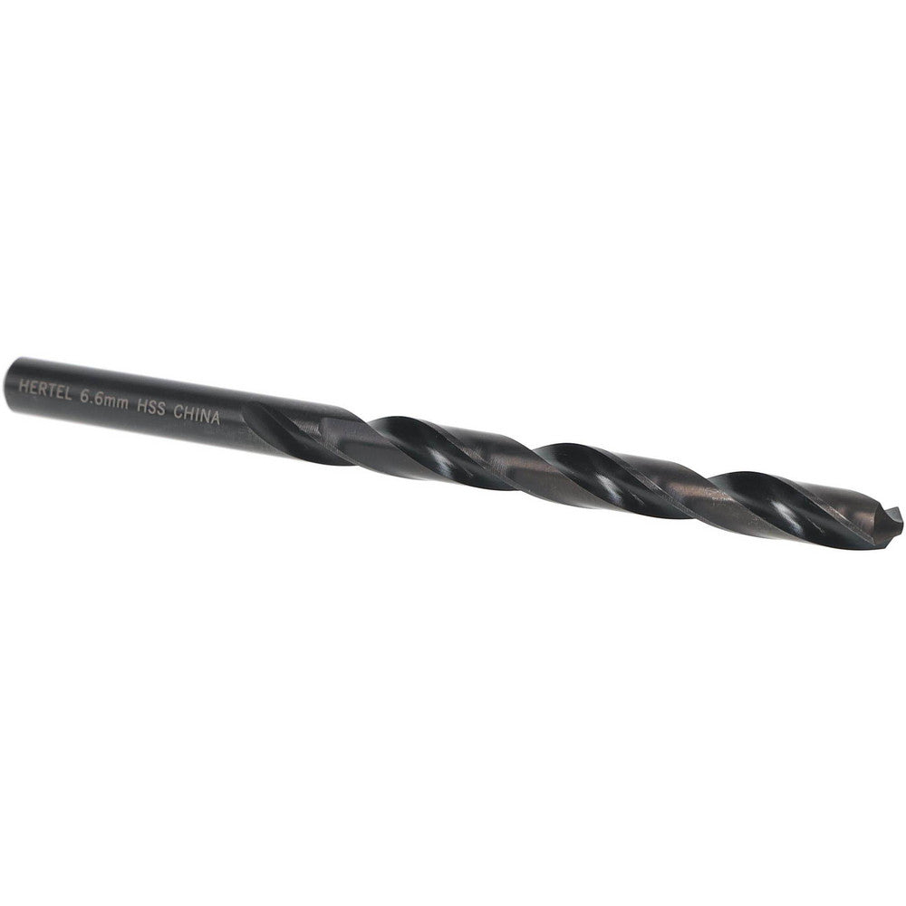 Hertel 301 6.60 Jobber Length Drill Bit 6.60 mm (0.2598) Dia, 118 deg, HSS