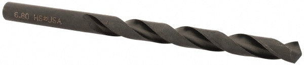 Hertel 301 6.80 Jobber Length Drill Bit 6.80 mm (0.2677) Dia, 118 deg, HSS
