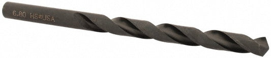 Hertel 301 6.80 Jobber Length Drill Bit 6.80 mm (0.2677) Dia, 118 deg, HSS