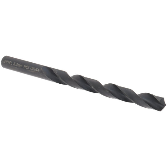 Hertel 301 8.30 Jobber Length Drill Bit 8.30 mm (0.3268) Dia, 118 deg, HSS