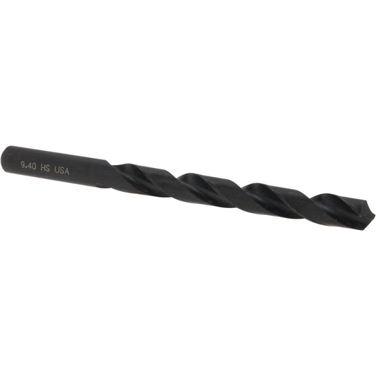 Hertel 301 9.40 Jobber Length Drill Bit 9.40 mm (0.3701) Dia, 118 deg, HSS