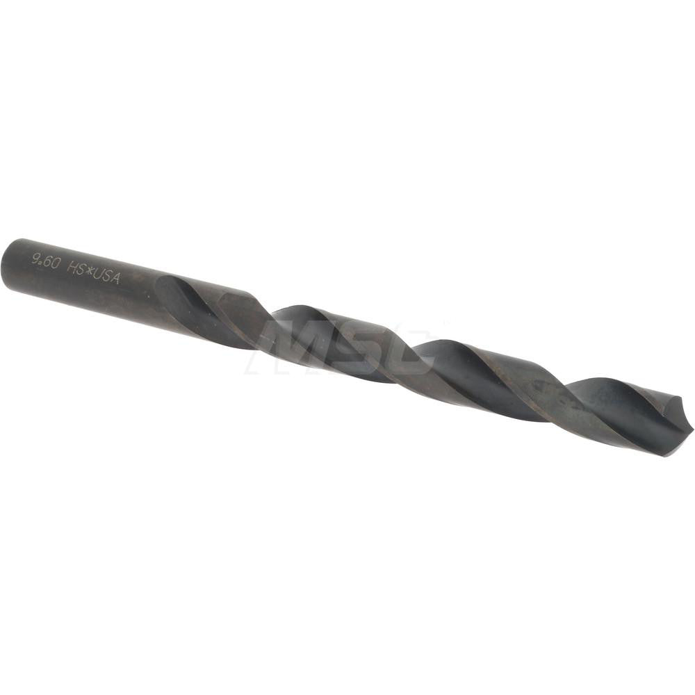 Hertel 301 9.60 Jobber Length Drill Bit 9.60 mm (0.3780) Dia, 118 deg, HSS